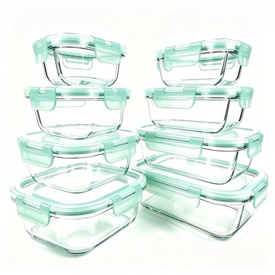 Bento Box - 20 sztuk szczelnych szklanych pojemników do
