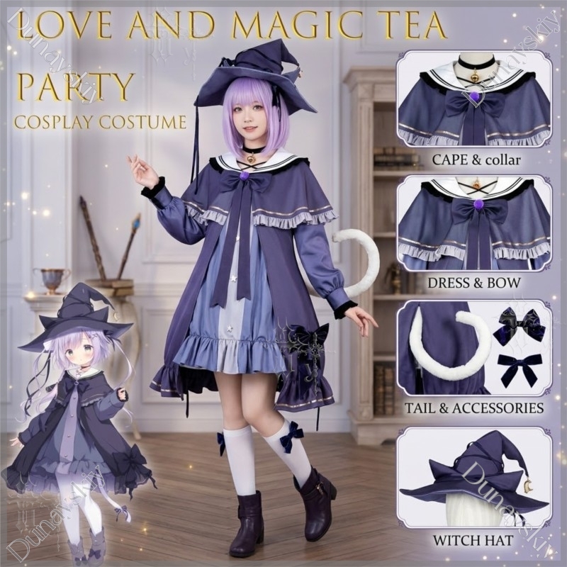 Japanese Tea - Strój do cosplaya Siska Baiyu, nowy