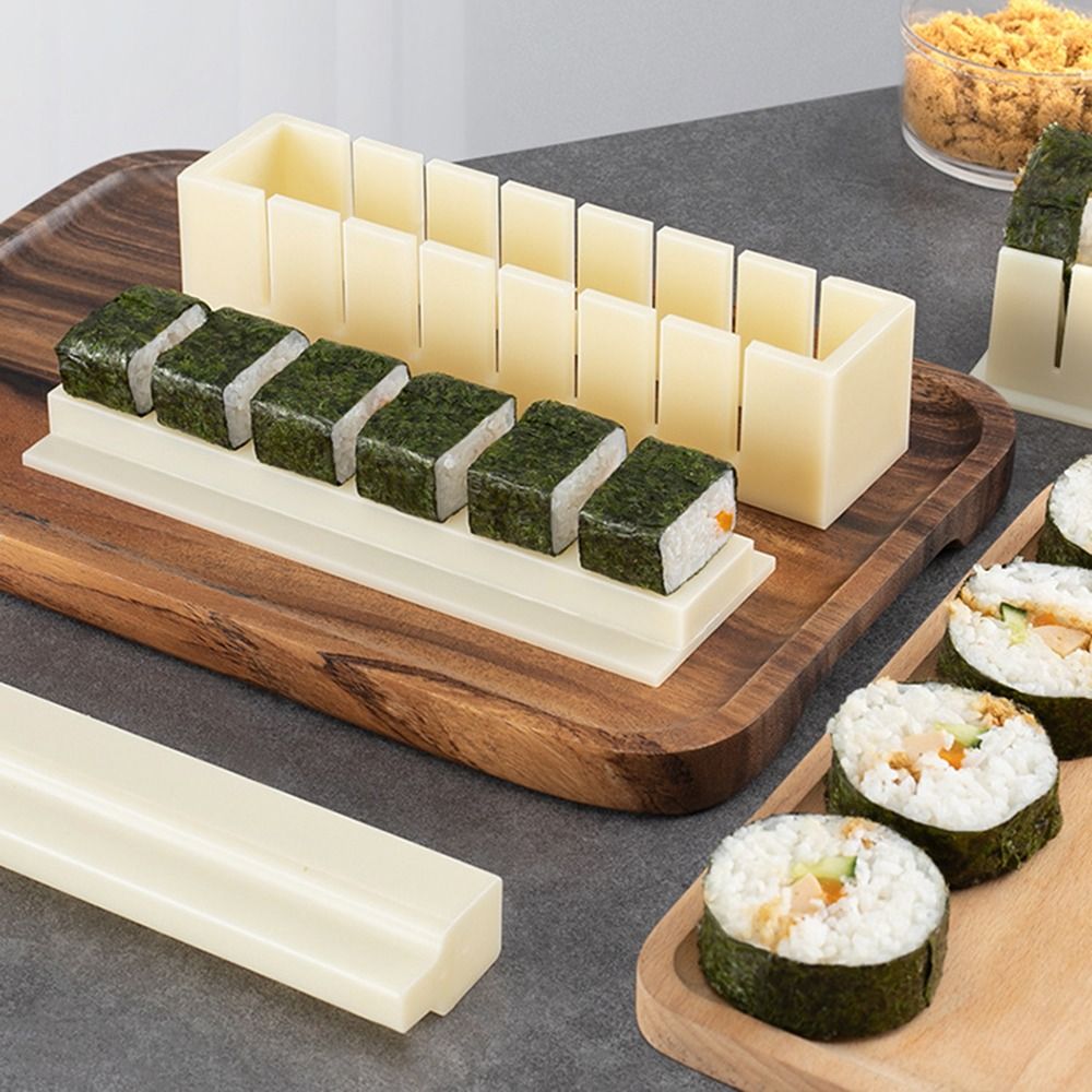 Sushi Making Kit - 3 szt./zestaw Plastikowy zestaw do robienia