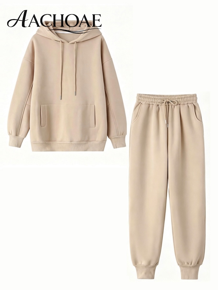 Matcha - Damski dres AACHOAE z kapturem, bluza