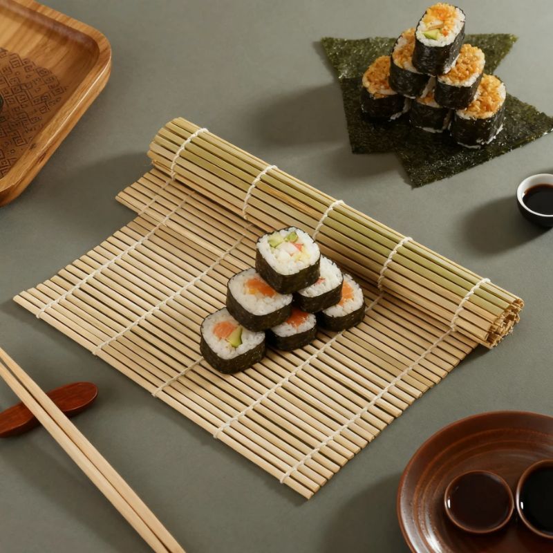 Naturalna bambusowa mata do su – Sushi Making Kit recenzja i cena