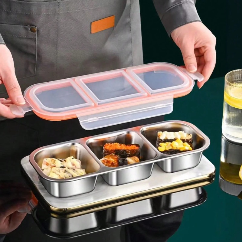 Pojemnik na żywność ze stali 3 – Bento Box recenzja i cena