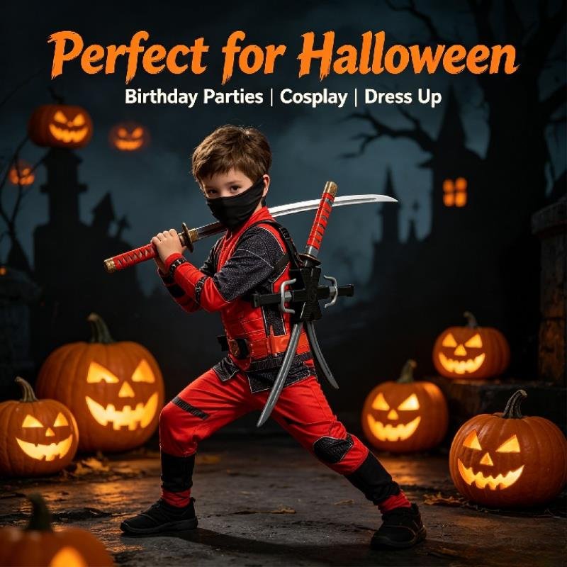 Halloween 1:1 Zestaw Ninja Dla – Japanese Knife recenzja i cena