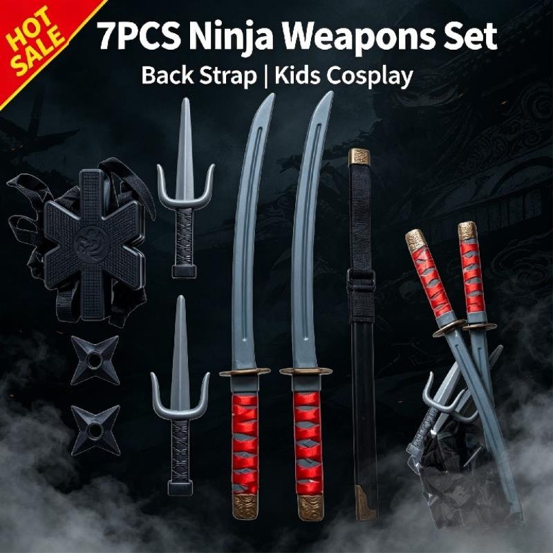 Halloween 1:1 Zestaw Ninja Dla – Japanese Knife recenzja i cena
