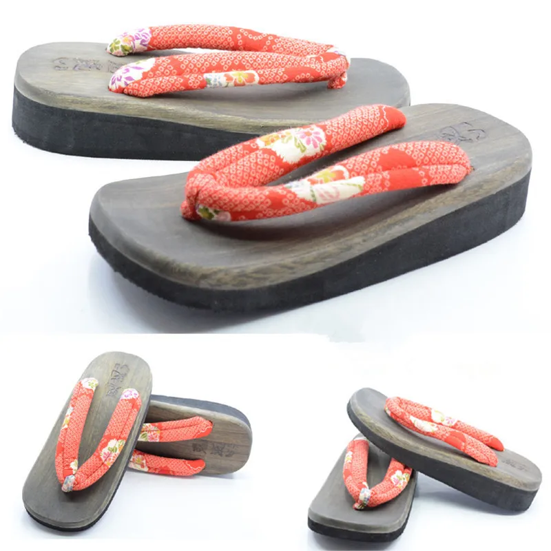 Damskie buty do cosplay, średn – Geta Wooden Sandal recenzja i cena
